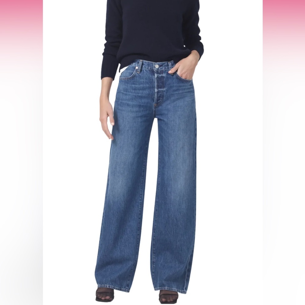 Citizens of Humanity Annina High Rise Wide Leg 30" In Pinnacle